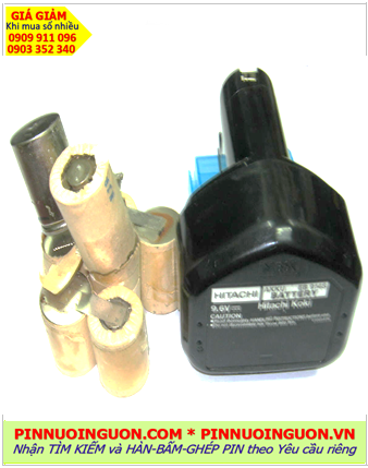 Pin máy khoan Y Tế HiTachi Koku 9.6V-2000mAh - Thay cell pin máy khoan Y Tế HiTachi Koku 9.6V-2000mAh | Bảo hành 6 tháng 